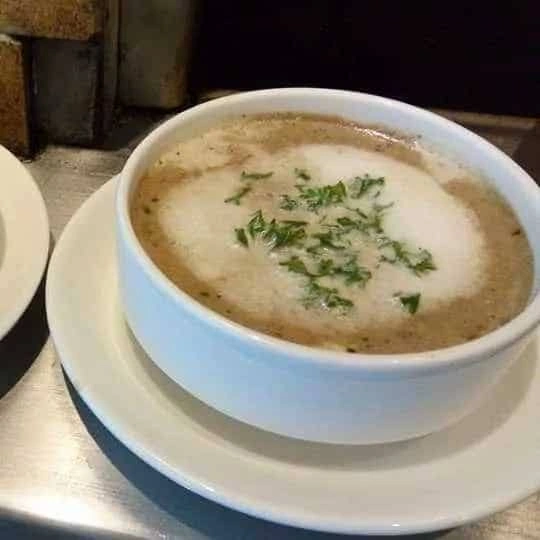 Mushroom Cappuccino Soup