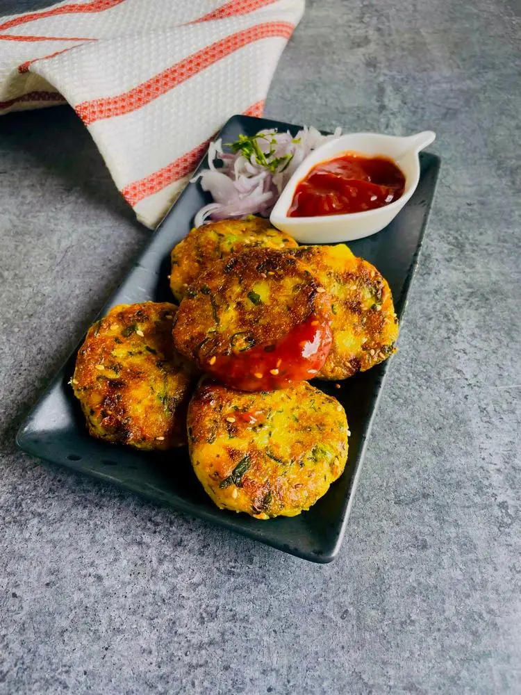 Aloo Methi Tikki