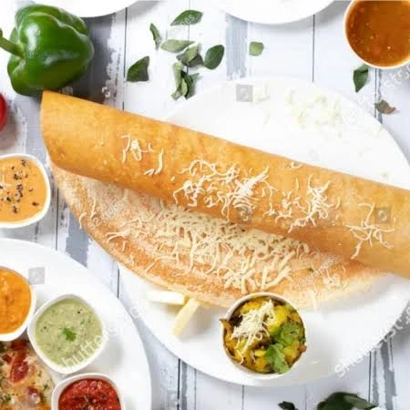 Butter Onion Rawa Dosa