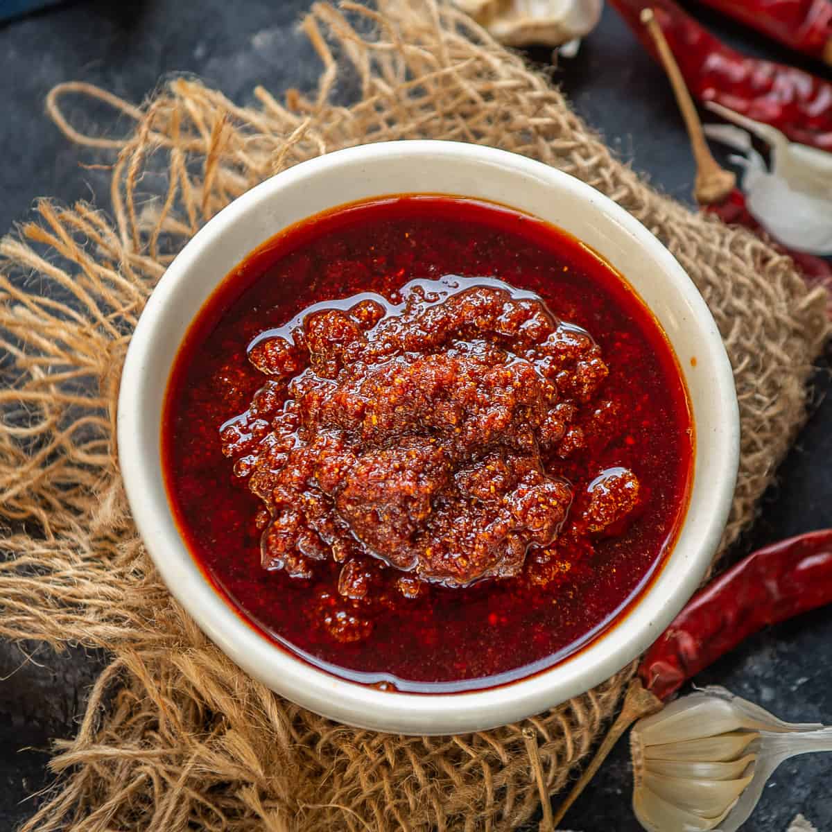 Garlic Chutney Fry