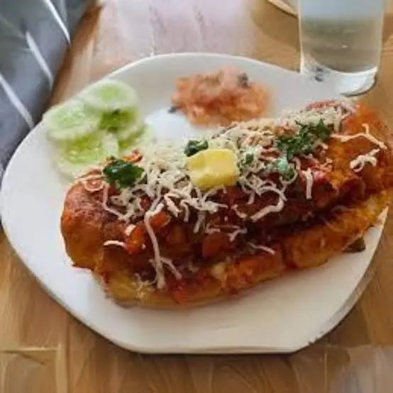 Jain Cheese Masala Pav
