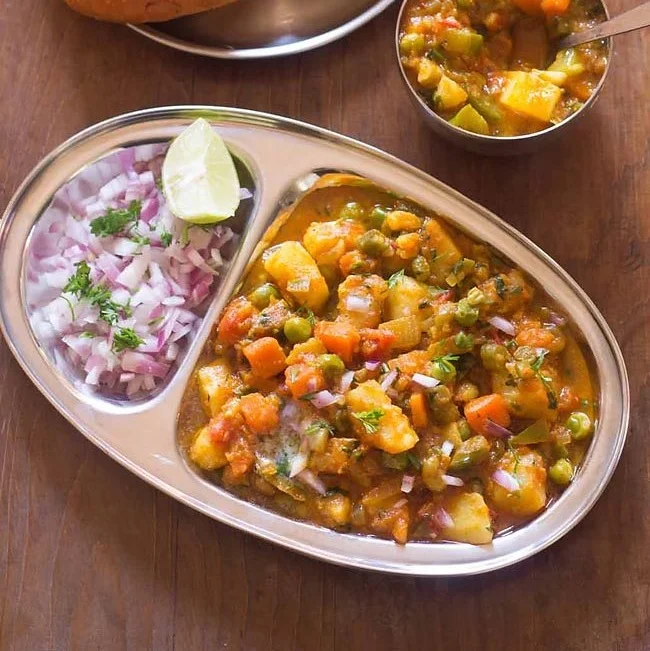Khada Pav Bhaji